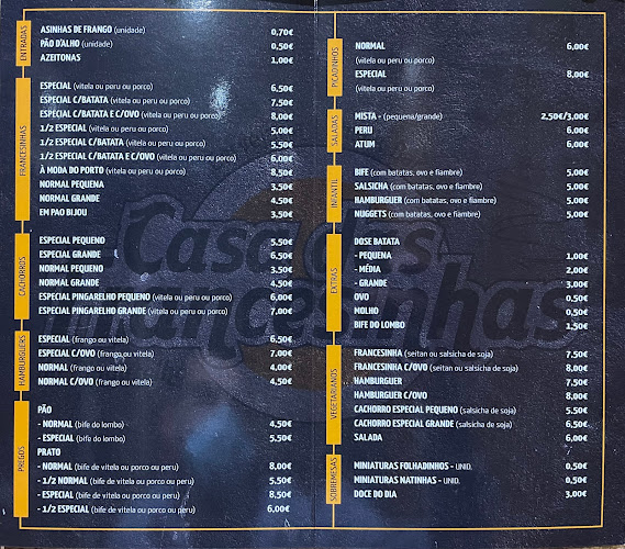 Casa das Francesinhas Pingarelho - Snack-Bar