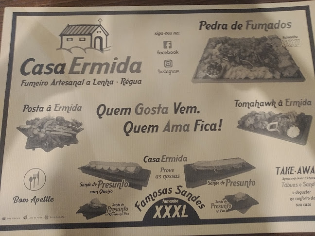 Casa Ermida - Gastronomia e hotelaria