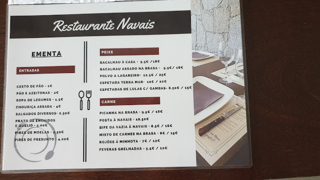 Opinii despre RESTAURANTE NAVAIS în Póvoa de Varzim - Gastronomia e hotelaria