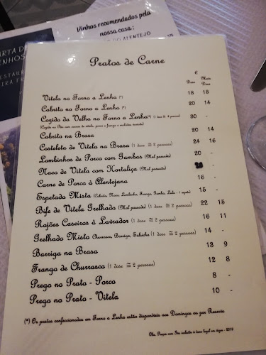 Restaurante Mira Freita Open Times