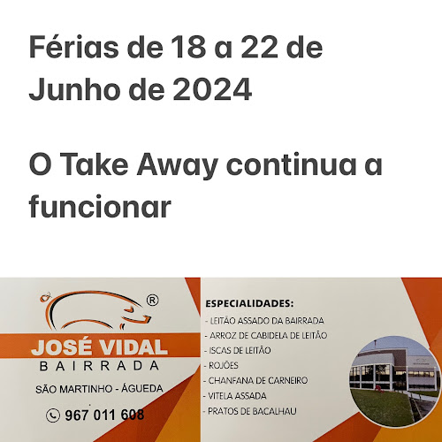 Restaurante José Vidal - Águeda